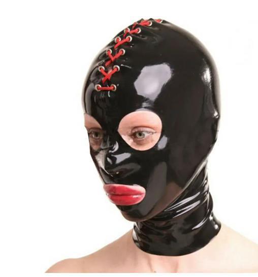 Masque d'Halloween en latex et caoutchouc unisexe