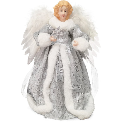 Angel Doll Tree-top Star Light-emitting Christmas Tree Decorations