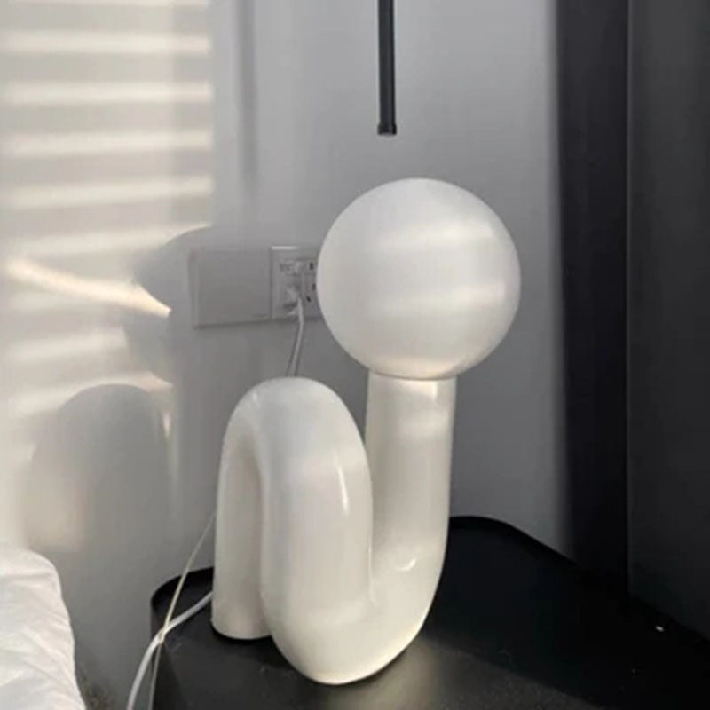 Modern Children Bedroom Bedside Lamp American Living Room Resin Lamps