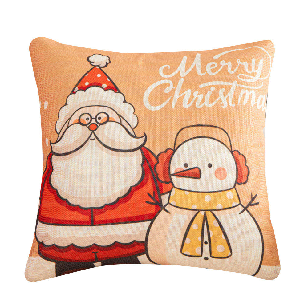 Home Sofa Cushion Christmas Pillow Cover