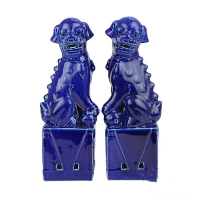 New Chinese Style Sculpture Ceramic Lion Decorative Ornaments