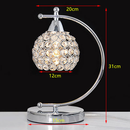 Lampe de table en cristal