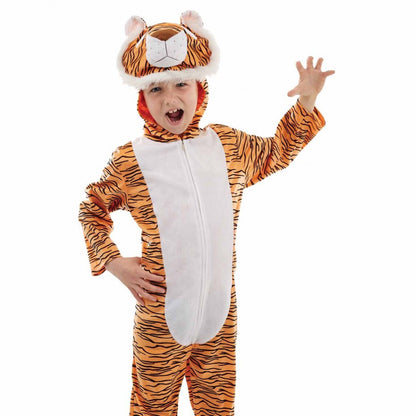 Disfraz de tigre para niños, disfraz de Halloween para modelado