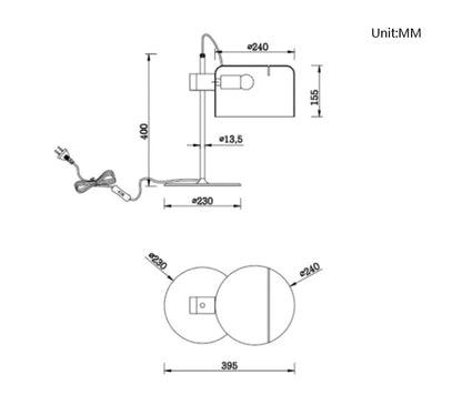 Simple Modern Model Room Living Room Table Lamp