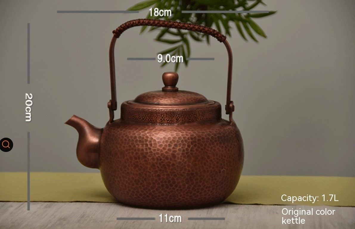 17 L Thick Pure Copper Boil Water Boil Teapot