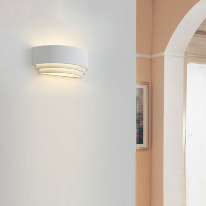 Lámpara de pared de cabecera de dormitorio minimalista, luz Led nórdica creativa para escaleras, pasillo, balcón