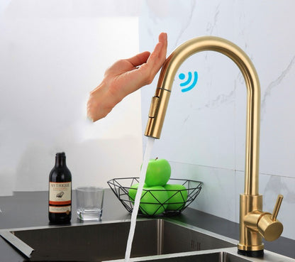 Touch the sensor faucet