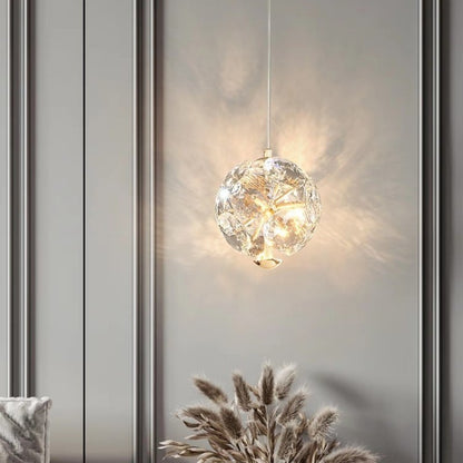 Nordic Chandelier Post-modern Simple Dandelion Crystal Lamp