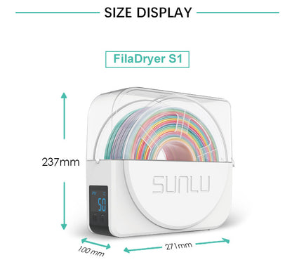 3D Printing Consumables S1 Plus Drying Box