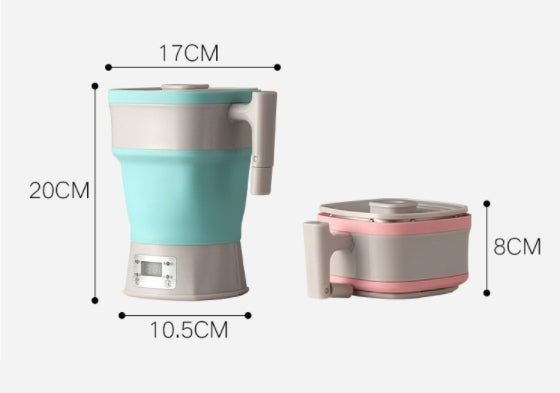 Silicone Folding Kettle Touch Travel Thermal Insulation Electric Heating Portable