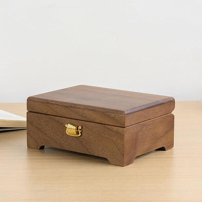 23 Tone Walnut Music Box