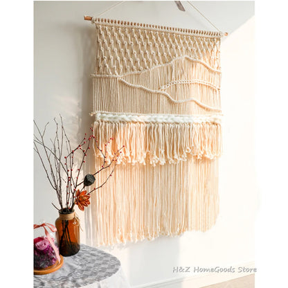 Hand-woven Bohemian Tapestry Wall Tassel