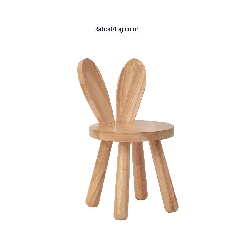 Children's Kindergarten Solid Wood Table And Chair Suit