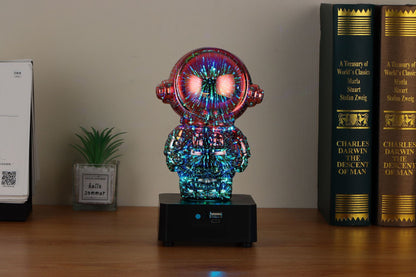 3D Fireworks Astronaut Wireless Bluetooth Speaker