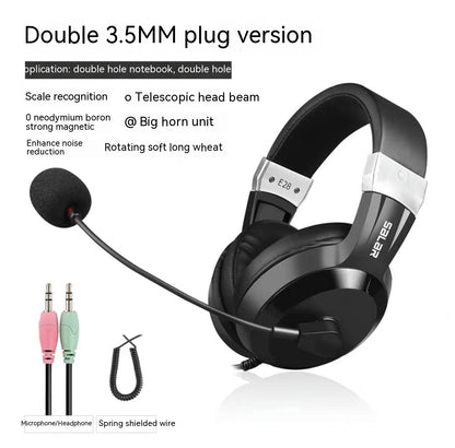 Audio-Visual Customer Service English Headset