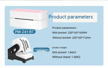 Mobile Phone Bluetooth Heat-sensitive Label Single Machine Phomemo PM241-BT