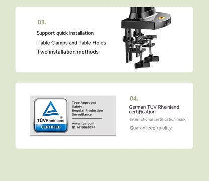 Dual Screen Monitor Screen Bracket