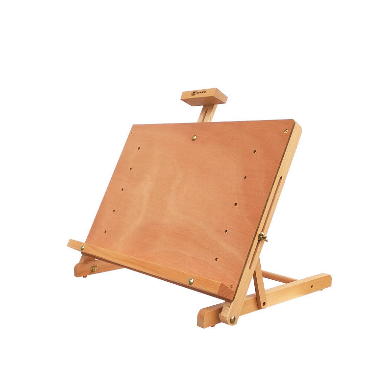 Table Top Adjustable One-piece Beech Easel Board