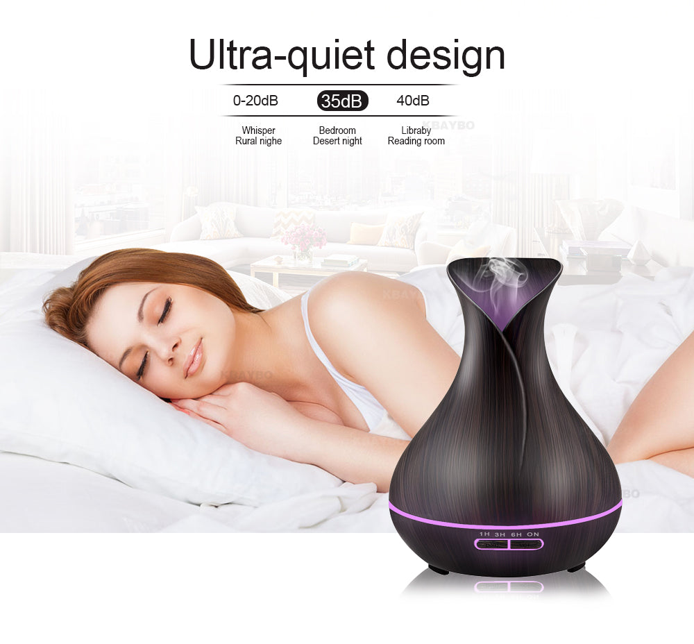 400 ml humidifier  7 Changement DE Couleur LED Lumieres pour Home Office.