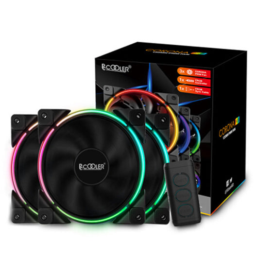 Overclocking three RGB chassis fan