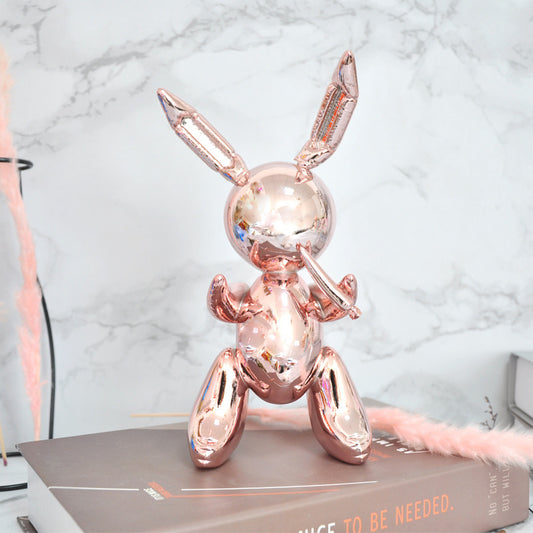 Objets de décoration pour la maison en forme de lapin ballon