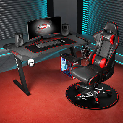 Carbon Fiber Internet Cafe Lift Computer Table