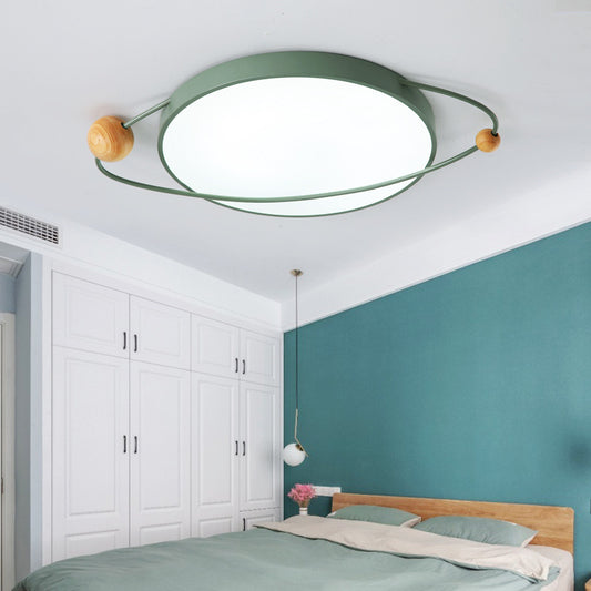 Iluminación para habitación infantil Luz de techo LED ultrafina creativa Macaron