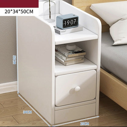 Bedside Table Simple Modern Home Bedroom Crevice Shelf Bedsi