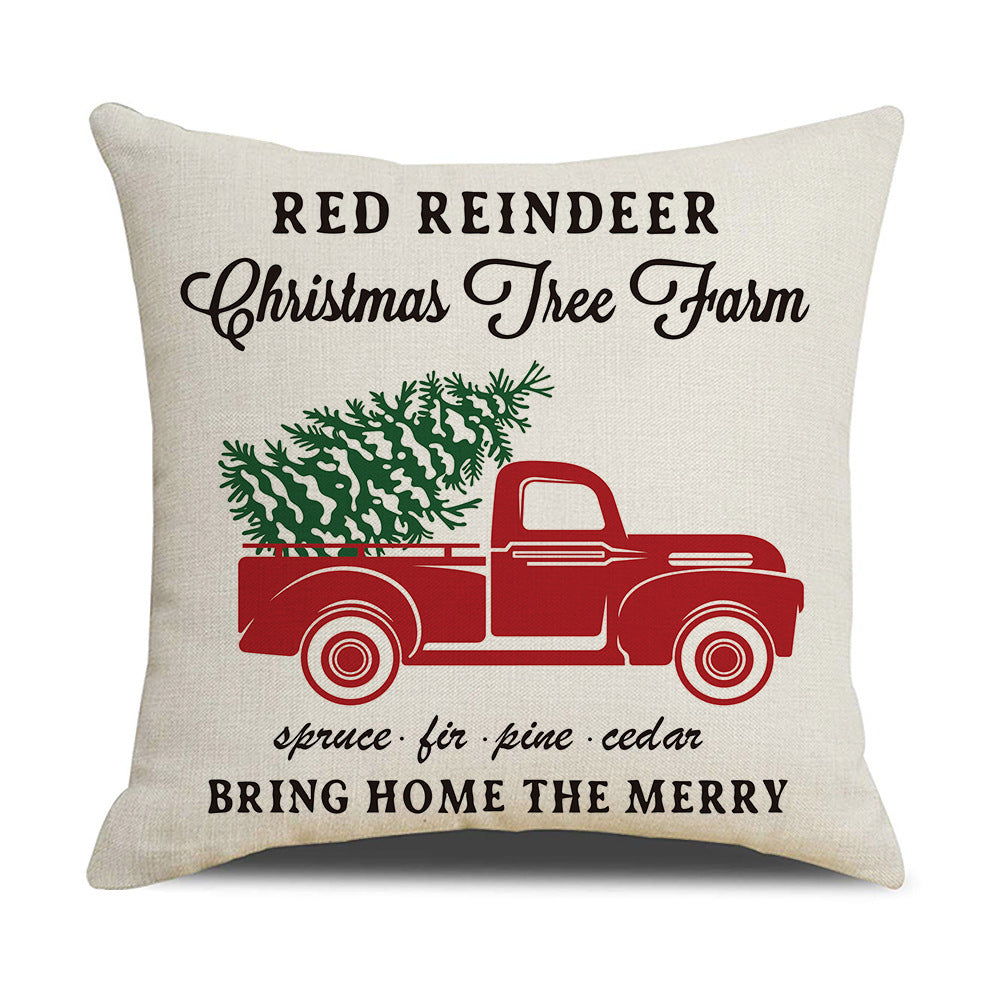 Home Christmas Series Sofa Cushion Seat Cover