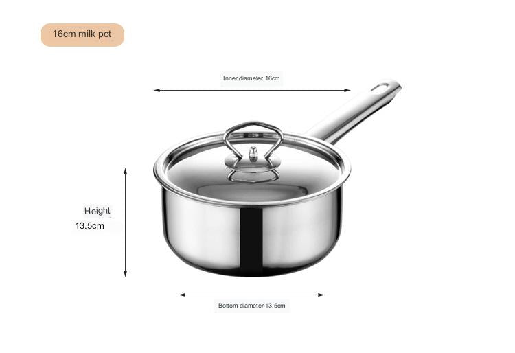 Juego de utensilios de cocina de acero inoxidable Utensilios de cocina gruesos