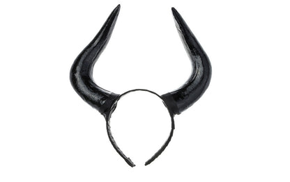 New simulation black horn headband headband Halloween Easter Day party