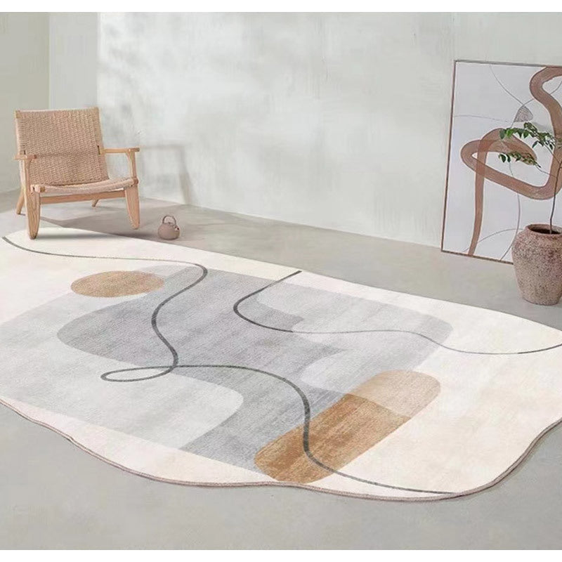 Tapis de Table d'extrémité de ménage, Wabi-sabi, vent, chambre à coucher, irrégulier