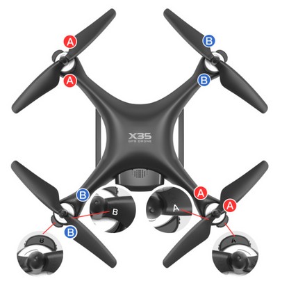 Drone Yunke X35