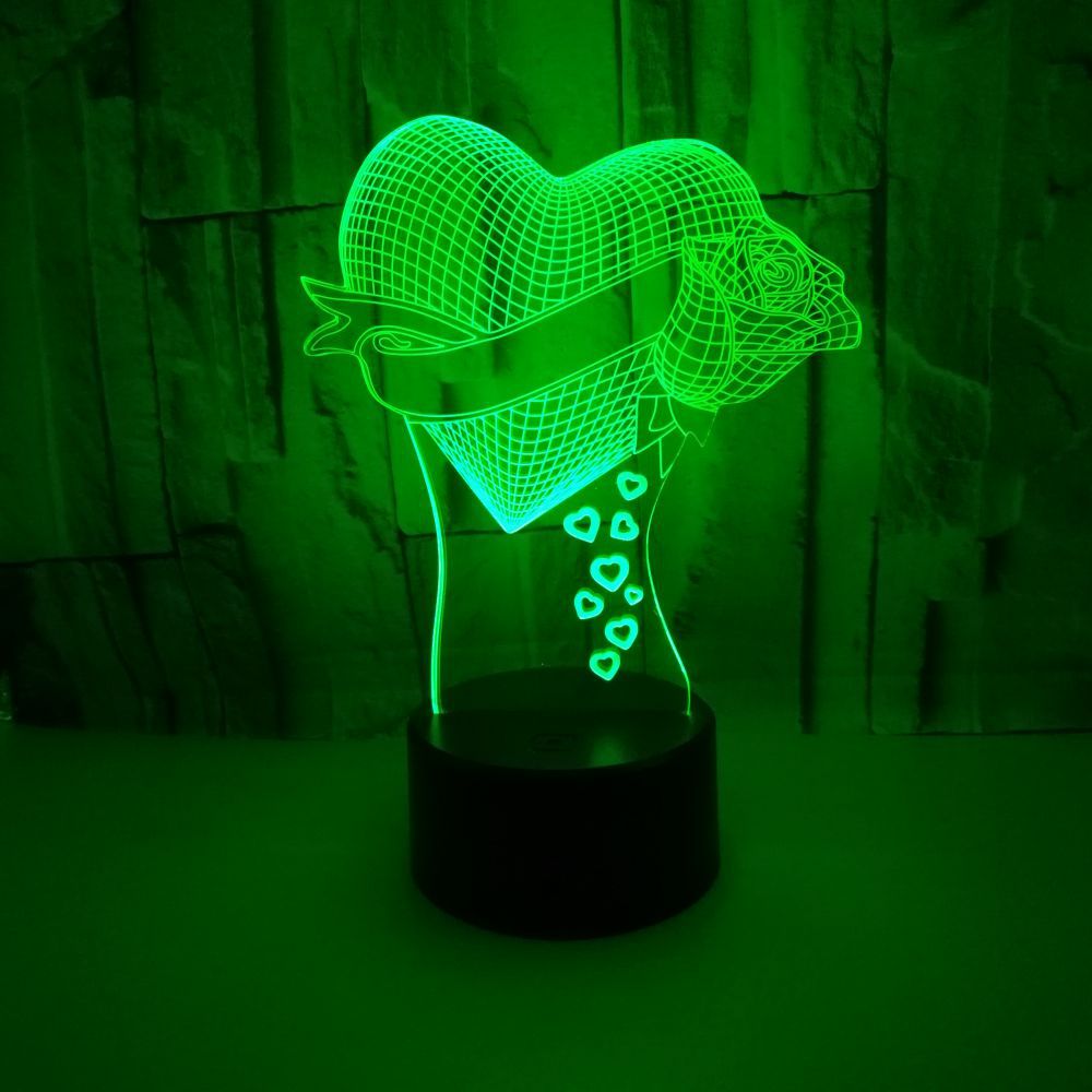 Colorful 3D night light