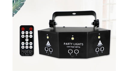 Remote control dance table lamp