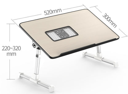 Support de bureau réglable pour ordinateur portable, pliable, Table de lit pour ordinateur portable, peut être soulevée debout 