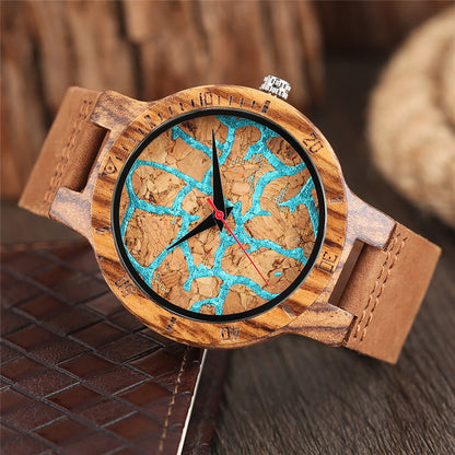 Wood watch