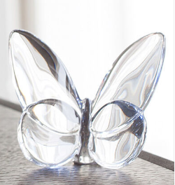 Glass Crystal Butterfly Glittering Home Decoration