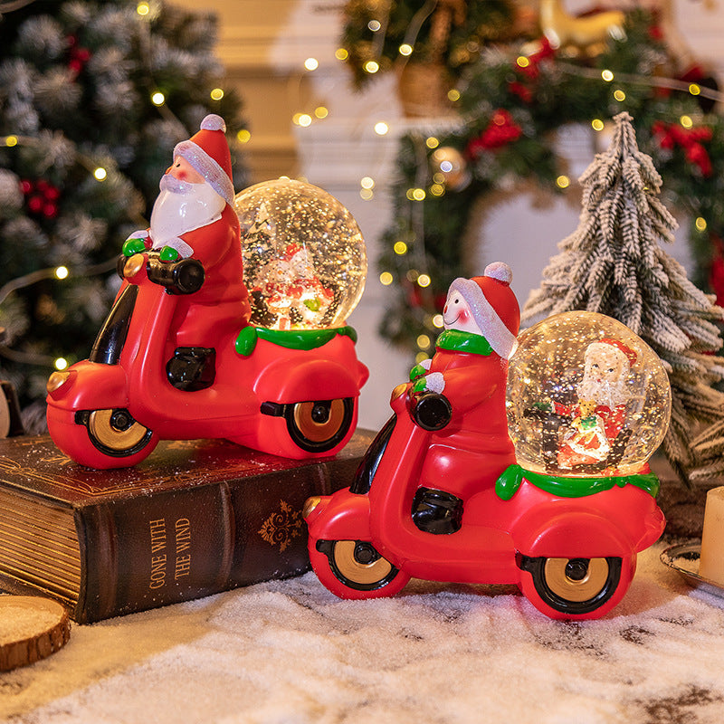 Décorations de Noël pour la maison Ornements de boîte à musique