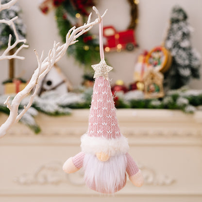 Home Christmas Decoration Knitted Pendant