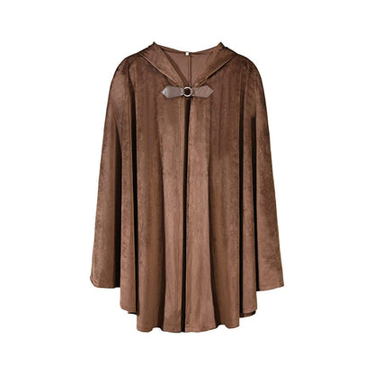 Halloween Medieval Deer Suede Cape