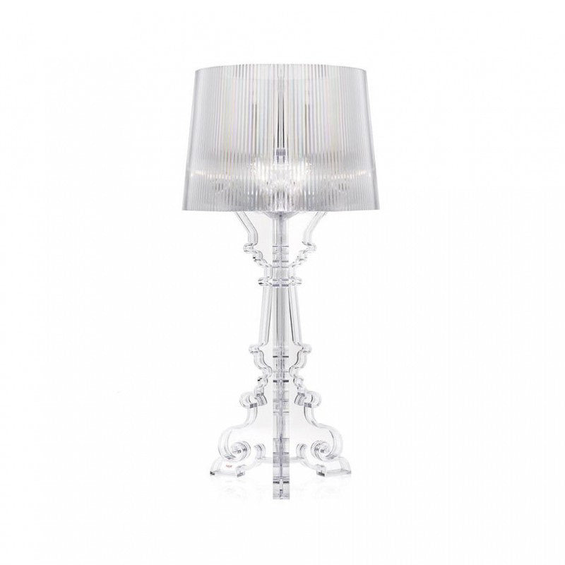 Lampe de table fantôme baroque étude acrylique transparent