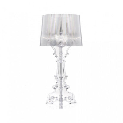 Lampe de table fantôme baroque étude acrylique transparent