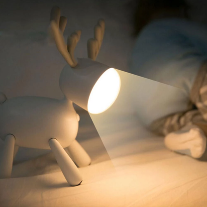 Lampe de table de chevet pour enfants avec protection des yeux de dessin animé