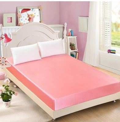 Summer ice silk silk silk bed  solid color bed cover bed package  bed cover special pillowcase