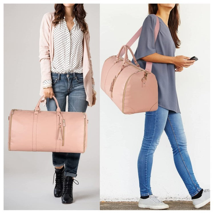 Bolso de viaje de gran capacidad, bolso de mujer, bolso plegable para traje, bolsos de ropa impermeables