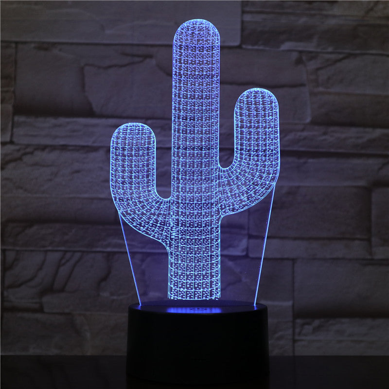 Cactus LED night light