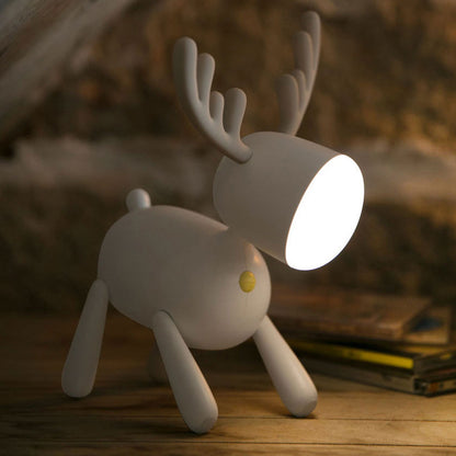 Lampe de table de chevet pour enfants avec protection des yeux de dessin animé