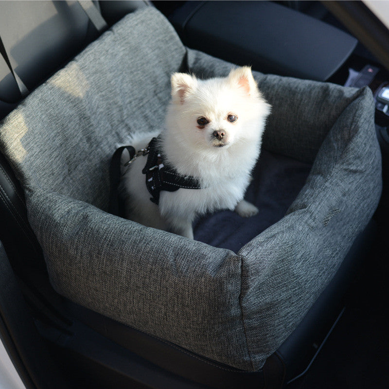 Nido de seguridad para coche de viaje para perros y mascotas extraíble