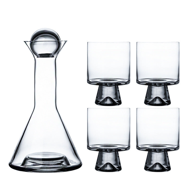 Secondary Glass Cold Kettle Simple Cup Set